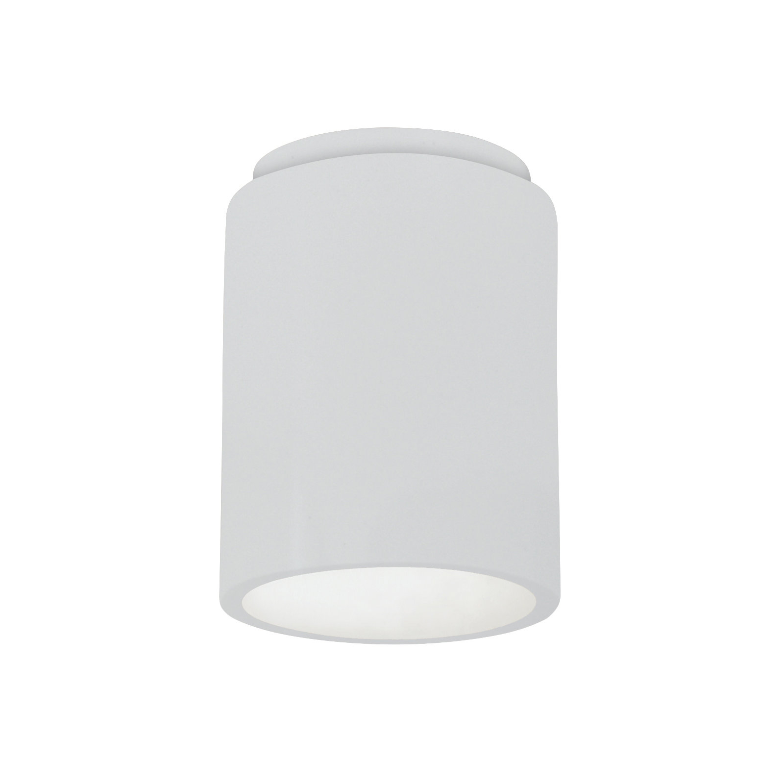 Sumatra Single Light Ceramic Flush Mount, Celadon Green Crackle, LED (Integrated)