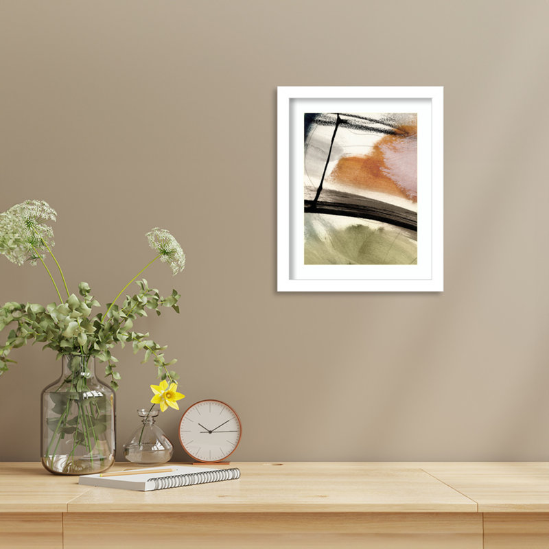 «Cleve Light No 2» par Dan Hobday, impression sur bois encadrée, Blanc, H 13 po x l 11 po