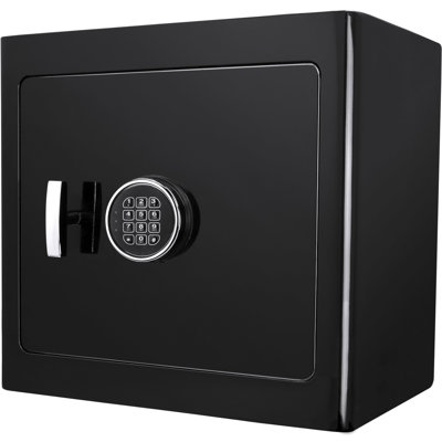 1.01 Cubic Ft Black Secure Box - Your Valuables From Fire And Theft Safe Damage
