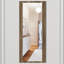 Elliana Wood Flat Wall Mirror-639656576