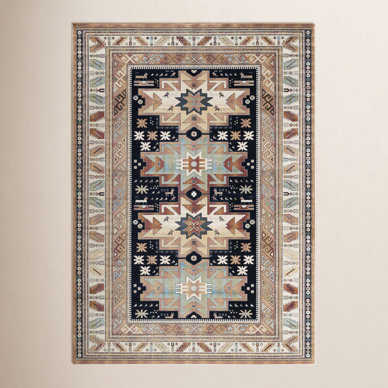 Ovid Viscose Rug, Rectangle 3'11" x 5'7"