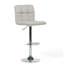 Seamus Swivel Upholstered Adjustable Height Bar Stool-36299345