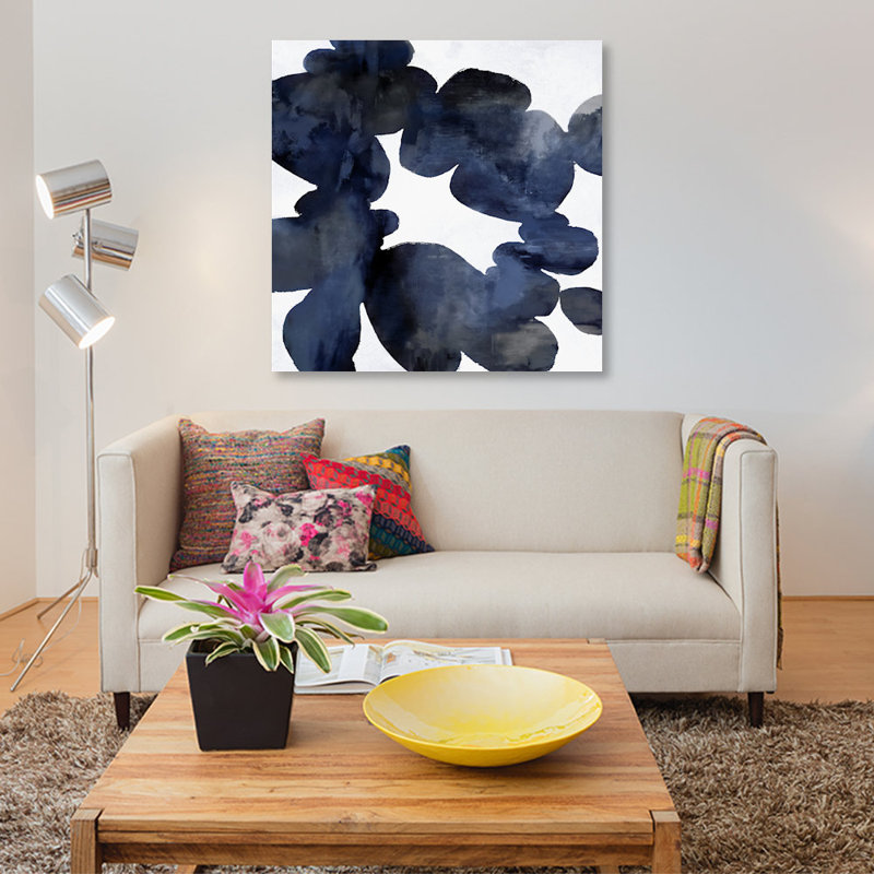 « enigmatic i », reproduction d’art sur toile, H 37 po x l 37 po x P 1,5 po