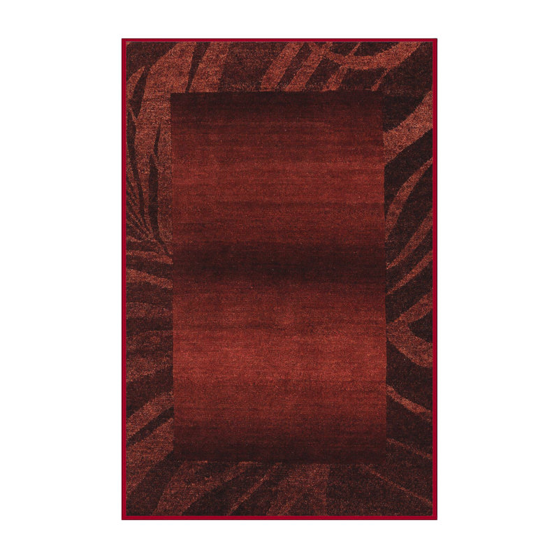 Abstract Indoor Rug, Rectangle 4' x 6'