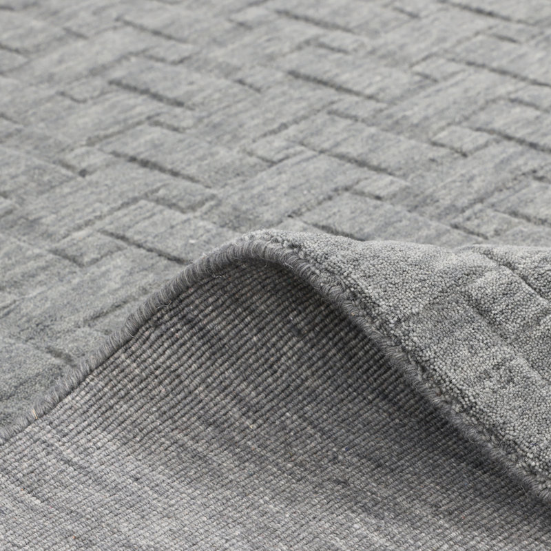 Payton Area Rug in Dark Gray, Rectangle 5' x 8'