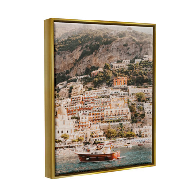 «Coastal Port City Buildings Seaside Floater» par Krista Broadway