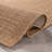 Geometric Border Sand/Natural Easy-Care Jute-Style Indoor/Outdoor Flat Woven Area Rug-648601883-648601956