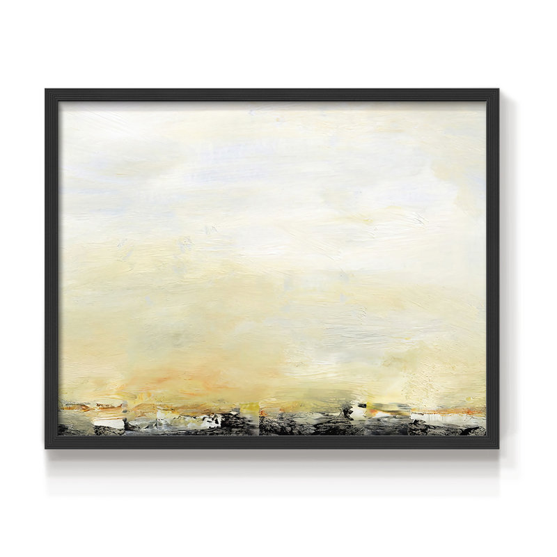 «Lingering Light II», reproduction encadrée, H 8 po x l 10 po, Noir