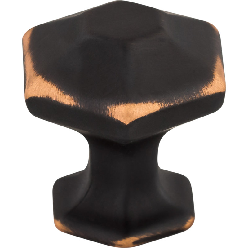 Spectrum Round Knob, 1" Knob Diameter, Umbrio
