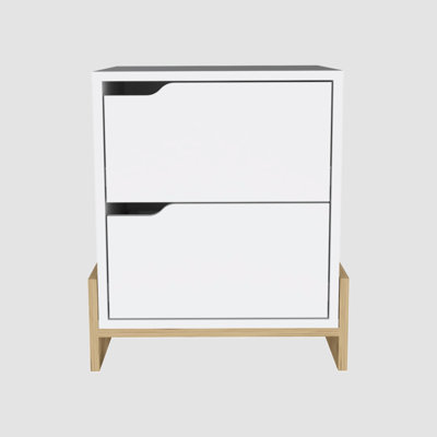 Cochituate Engineered Wood Nightstand by Latitude Run