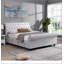 Grand lit avec rangement Hartfried