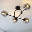 Cadel Glass Semi Flush Mount