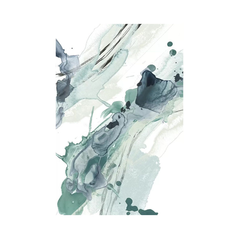 Deep Splash II by June Erica Vess - Wrapped Canvas Gallery-Wrapped Canvas Giclée, 66.04 cm H x 45.72 cm W