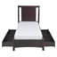 Lit standard en bois massif avec rangement Dornof-88507120