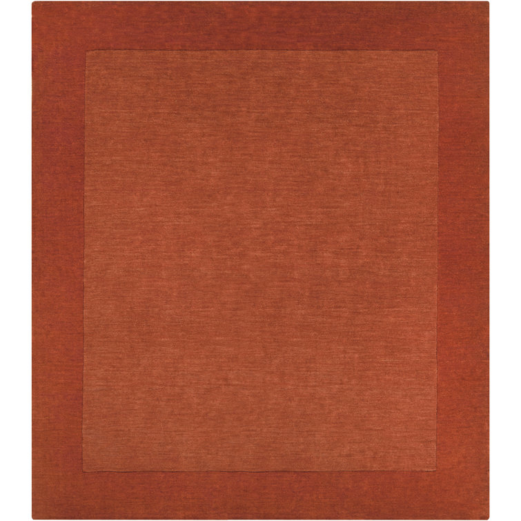 Dolma Handmade Wool Orange Rug