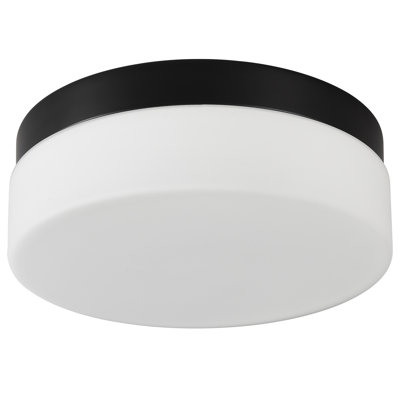Modern LED Flush Mount Ceiling Light, Integrated Design
