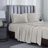 Modal From Beechwood 400 Thread Count Lightweight Cooling Solid Deep Pocket Bed Sheet Set-97691078-97691065