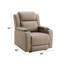 Fauteuil inclinable avec porte-gobelet
