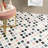 Lula Multicolor 11.92 in. x 11.92 in. Polished Marble Floor and Wall Mosaic Tile (0.98Sq. Ft. /Each)