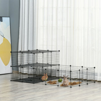 Parc pour animaux 47 panneaux Pawhut