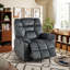 Ensemble 3 pièces inclinable manuel contemporain avec 2 fauteuils inclinables et 3 sièges-50482727