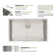 Premium Undermount Kitchen Sink With Advanced Features For Optimal Functionality