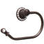 Caché swing tissue reeded ring left in Oil Rub Bronze