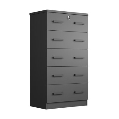 Tall Chest, with Deep Drawers, Ample Storage