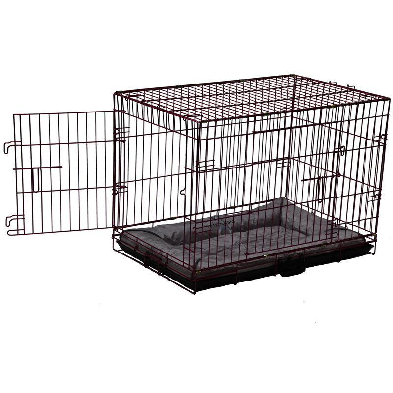 Tapis de caisse durable et résistant à l'eau, lit pour chien (46 po x 28 po) - parfait pour les caisses de 48 po