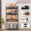 Breonka 144 cm H Media Shelves