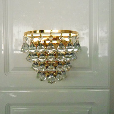 Steel Flush Mounted Sconce