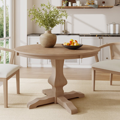 Ailla 46.25" Pedestal Dining Table