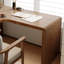 Bureaux modernes en bois de pin massif en forme de L-2031239548