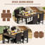 Geore 4 - Person Four Leg Dining Set-987285918