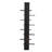 8 - Bottle Wine Bottle Rack in Black and Brown