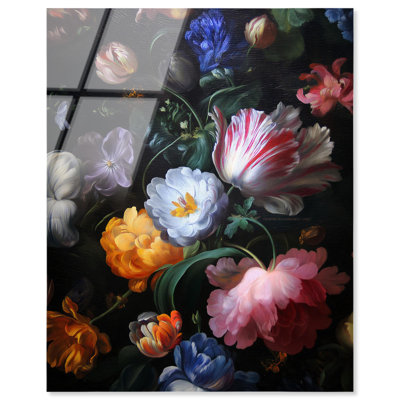 Art mural acrylique Aleia Baroque II par Art Remedy, prêt à être accroché