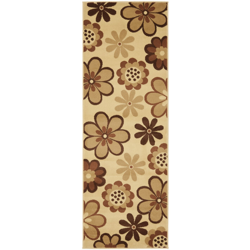 Rosario Porcello Performance Floral Rug, Runner 2'4" x 6'7"