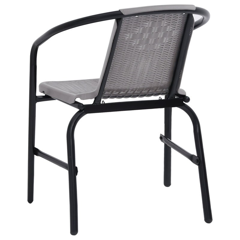 Fauteuil empilable en teck Guanaja