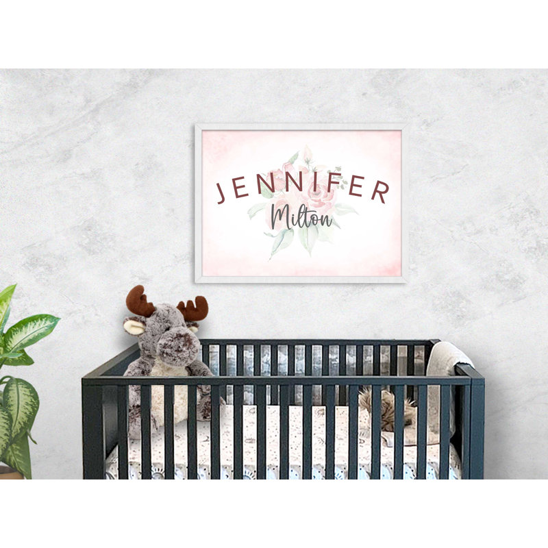 Lettres murales personnalisées Ahmeer, H 24 po x l 32 po x P 0,7 po