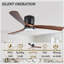 Ventilateur de plafond 42 po avec lumière