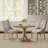 Martha Stewart Elmcrest Wood Upholstered  Dining Chair with Nailhead Trim-87199720