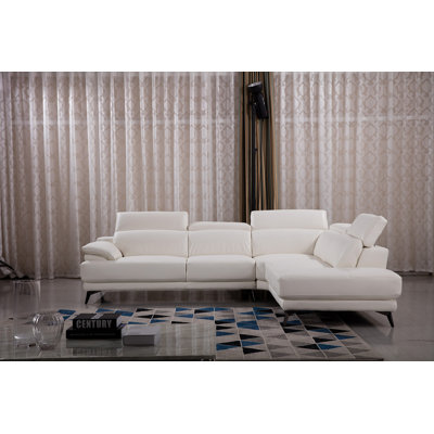 Aubepine Upholstered L-Shaped Sectional