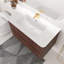 Meuble-lavabo simple 35,75 po avec plateau en céramique Dimetra