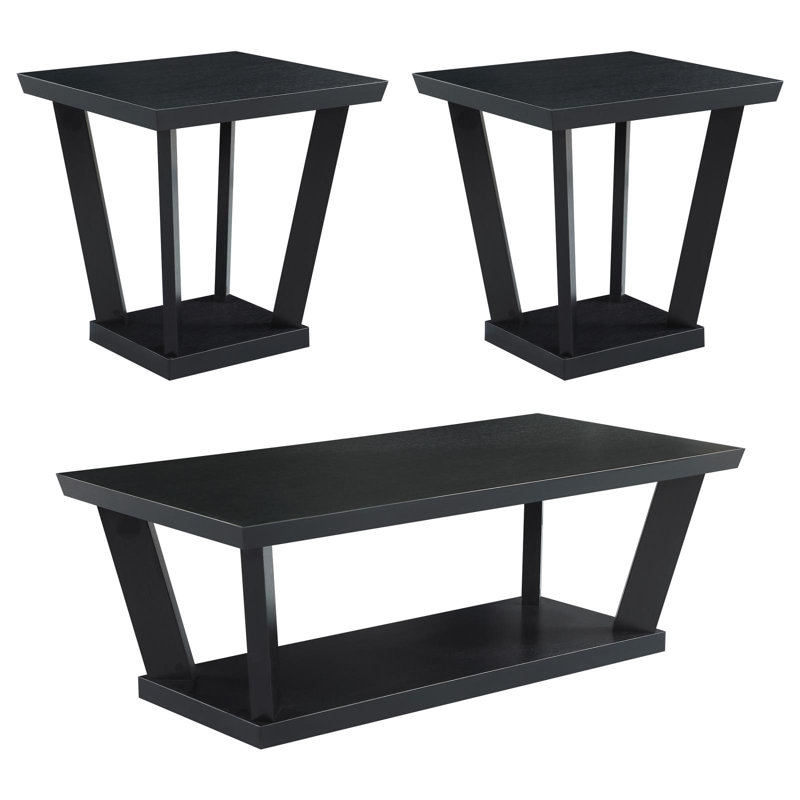 Ensemble de tables basses 3 pièces Alayne
