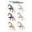 Kingston Brass Concord Three-Handle 2-Hole Deck Mount Clawfoot Tub Faucet with Hand Shower-33383591