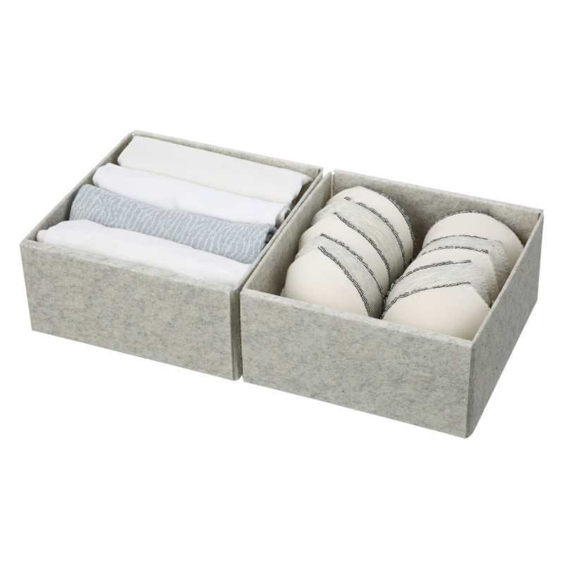 Organisateur de tiroir à vêtements YBM Home, H 4,75 po x l 6 po x P 10,5 po, 8