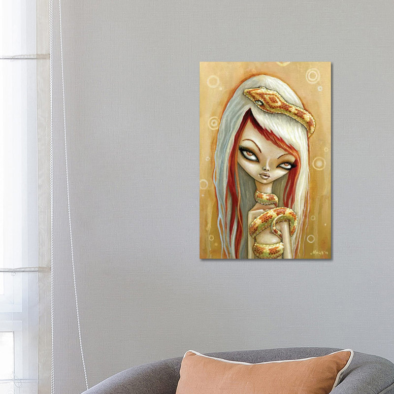 Sun Glow by Megan Majewski - Wrapped Canvas Painting, 66.04cm H x 45.72cm W x 1.91cm D