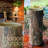 Cement Open Kitchen Trash Can - 18 Gallons
