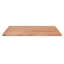 CONSDAN Oak Countertop Solid Wood Rectangular Square Edge Table Top-972225180