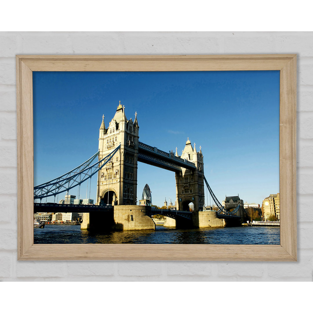 London Tower Bridge Blaue Tage - Druck